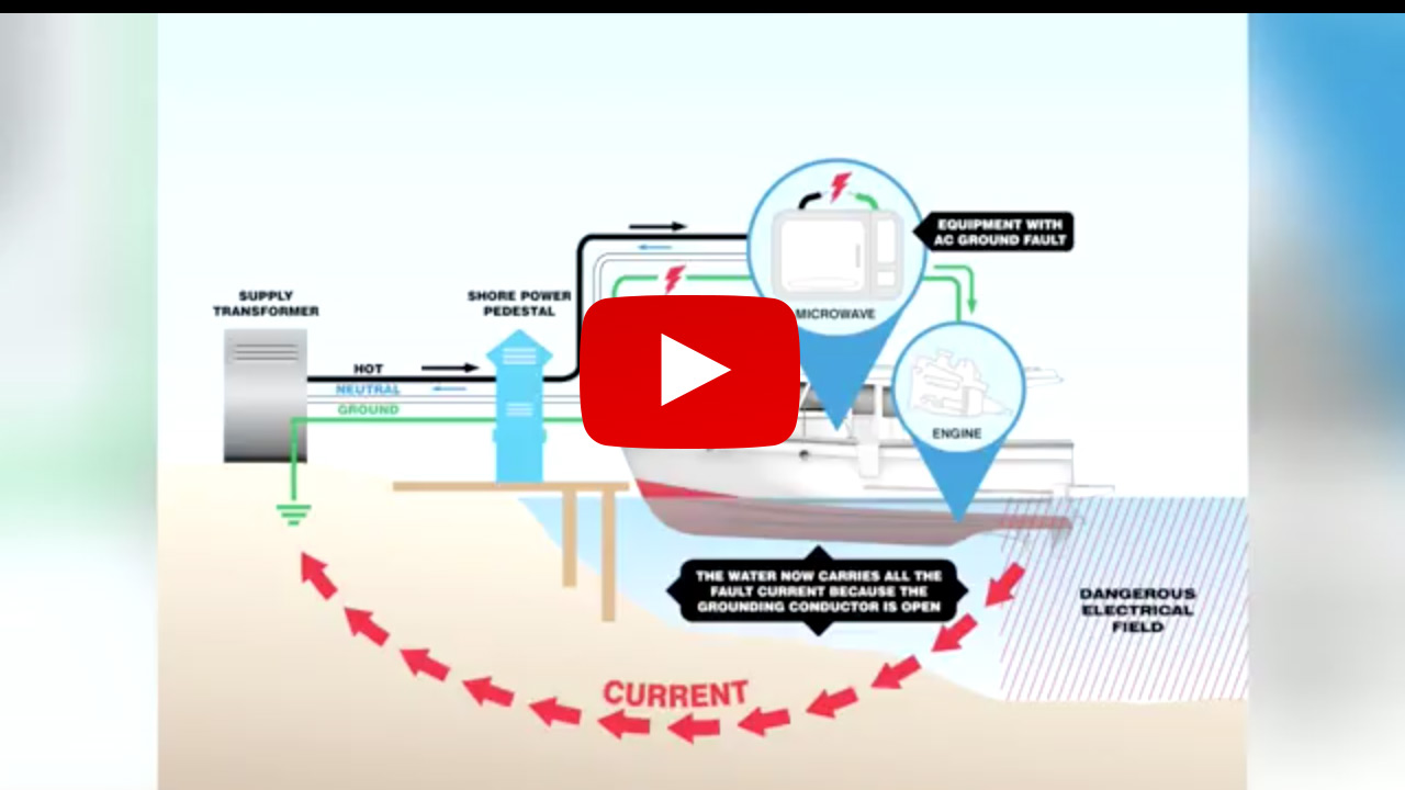 Shock Alert Detecting electrical voltage in water